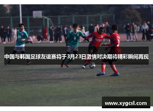 中国与韩国足球友谊赛将于3月23日激情对决期待精彩瞬间再现